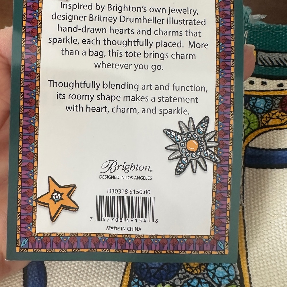 Brighton Heart and Star Charm Tote - Picture 6 of 7